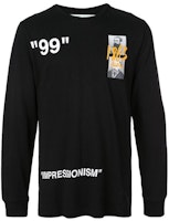 Off-White Summer Graphic Print L/S T-Shirt Black/Multicolor Off-White Summer Graphic Print L/S T-Shirt Black/Multicolor