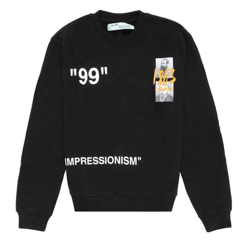 Off-White Summer Sweatshirt Black/Grey/Yellow