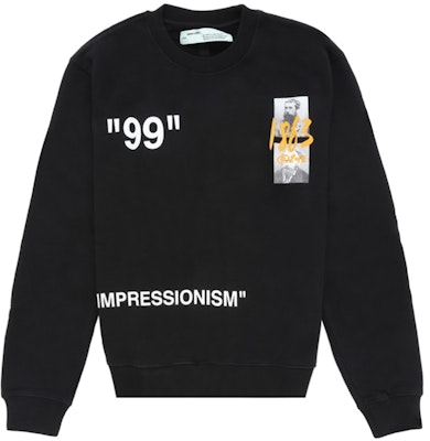 Off-White Summer Sweatshirt Black/Grey/Yellow Buy Off-White Summer Sweatshirt Black/Grey/Yellow