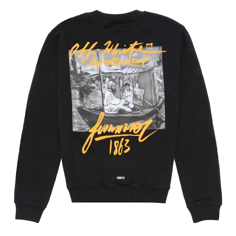 Order Off-White Summer Sweatshirt Black/Grey/Yellow