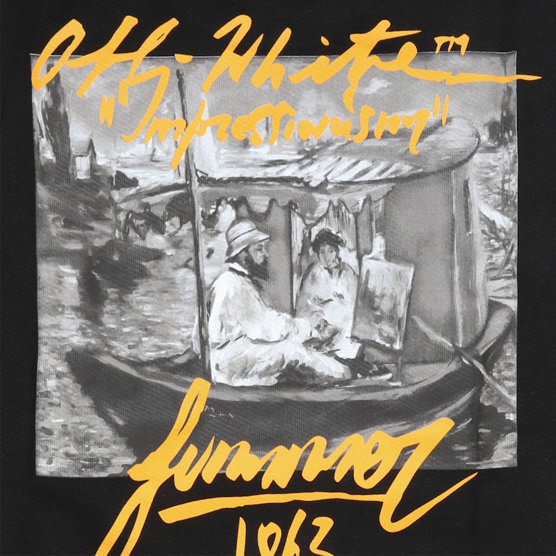 Lookbook Off-White Summer Sweatshirt Black/Grey/Yellow