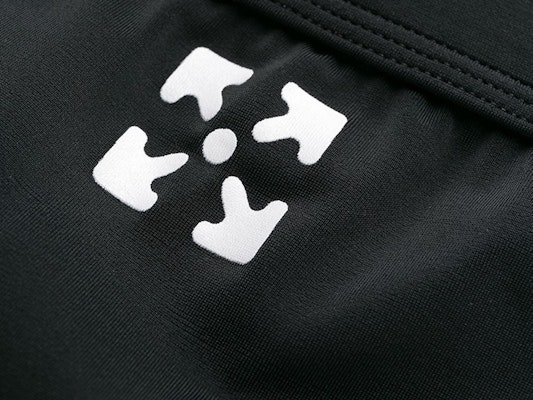 Off-White Swim Briefs Black/White Lookbook Off-White Swim Briefs Black/White