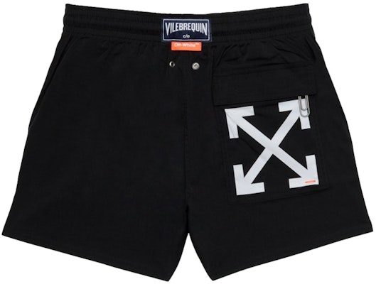 Off-White Swim Shorts Black/White Order Off-White Swim Shorts Black/White
