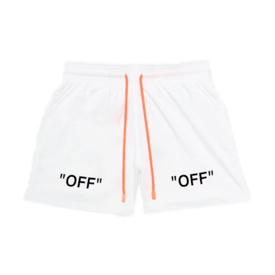 Off-White Swim Shorts White/Black