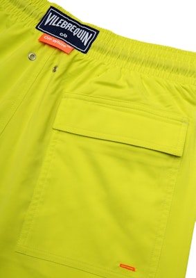 Off-White Swim Shorts Yellow/Black Lookbook Off-White Swim Shorts Yellow/Black