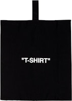 Off-White T-Shirt Pouch Black/White Off-White T-Shirt Pouch Black/White