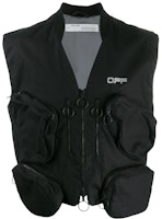 Off-White Tactical Multipocket Vest Black Off-White Tactical Multipocket Vest Black