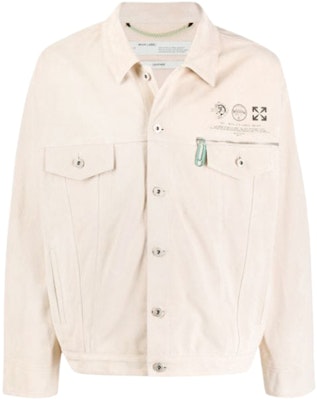 Off-White Taft Point Leather Jacket Sand/Black Buy Off-White Taft Point Leather Jacket Sand/Black