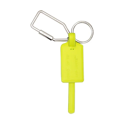 Off-White Tag Keychain (SS19) Yellow