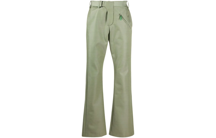 Off-White Tailored Pants Olive Green