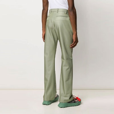 Seluar Slim Fit Off-White Hijau Zaitun OMCA125S20H770204600 Lookbook Seluar Slim Fit Off-White Hijau Zaitun OMCA125S20H770204600