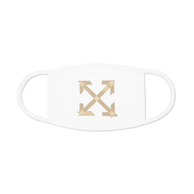 Off-White Tape Arrow Face Mask White/Beige
