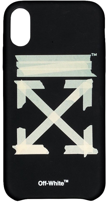 off-white-tape-arrows-i-phone-xs-case-black-beige