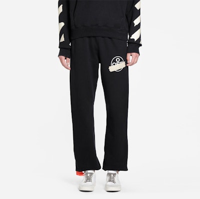 Off-White Tape Arrows Long Sweatpants Black/Beige Details for Off-White Tape Arrows Long Sweatpants Black/Beige