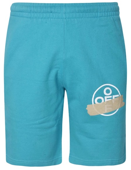 off-white-tape-arrows-sweatshort-petrol-blue-beige