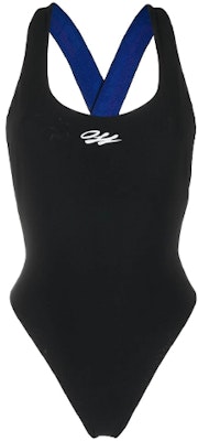 Off-White Tape Swimsuit 'Black/White' Buy Off-White Tape Swimsuit 'Black/White'