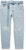 Off-White Tapered Distressed Denim Jeans Light Blue