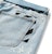 Off-White Tapered Distressed Denim Jeans Light Blue