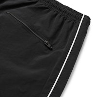 黑白色 Off-White 錐形壳质休闲裤 Order 黑白色 Off-White 錐形壳质休闲裤