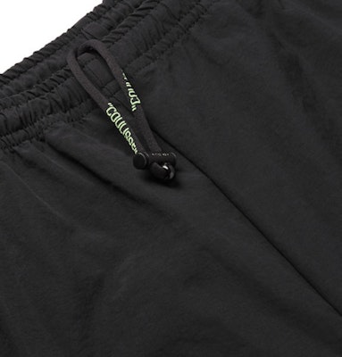 Off-White Tapered Shell Sweatpants Black/White Lookbook Off-White Tapered Shell Sweatpants Black/White