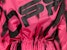 Off-White Tie Dye Track Coat Fuchsia