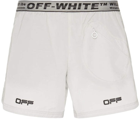 Off-White Track Shorts Light Grey/Black Buy Off-White Track Shorts Light Grey/Black
