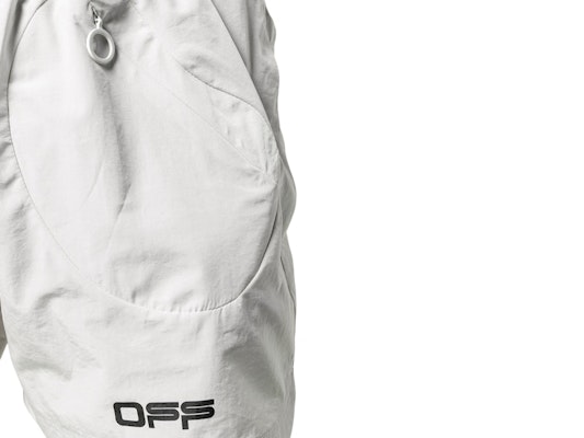 Off-White Track Shorts Light Grey/Black Order Off-White Track Shorts Light Grey/Black