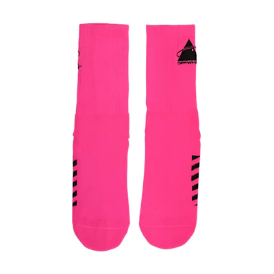 Off-White Triangle Planet Basic Socks Fuchsia/Black