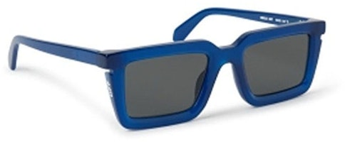 OFF-WHITE Tucson Square Sunglasses Blue/Dark Grey (OERI113S24PLA0014507-FR) OFF-WHITE Tucson Square Sunglasses Blue/Dark Grey (OERI113S24PLA0014507-FR)