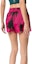 Shop Off-White Tye Dye Active Shorts Fuchsia