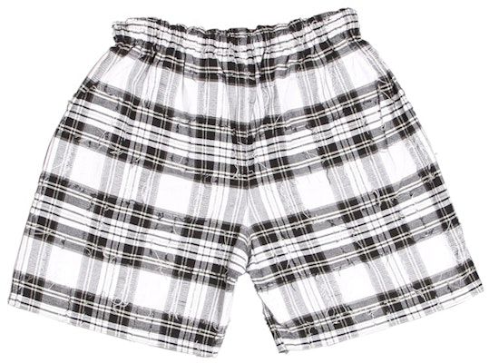 Off-White Umbro Check Shorts White Order Off-White Umbro Check Shorts White