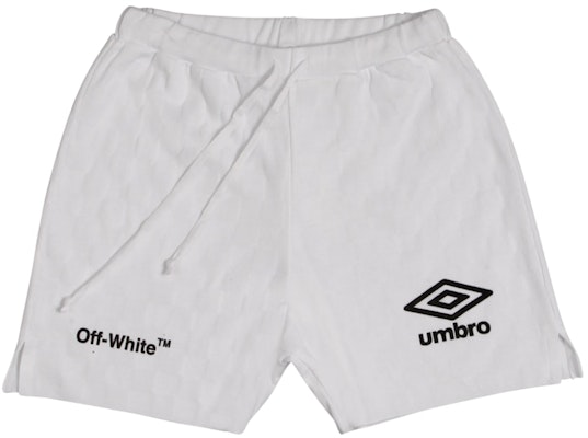 Off-White Umbro Knit Shorts White Buy Off-White Umbro Knit Shorts White