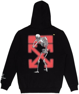 Off-White Undercover Skeleton RVRS Hoodie Black/Multicolor Order Off-White Undercover Skeleton RVRS Hoodie Black/Multicolor
