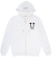 Buy Off-White Undercover Skeleton RVRS Zipped Hoodie White/Multicolor