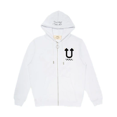 Off-White Undercover Skeleton RVRS Zipped Hoodie White/Multicolor