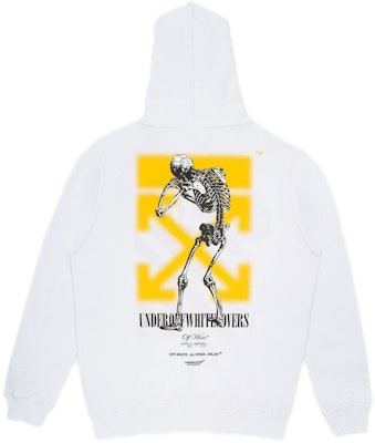 Off-White Undercover Skeleton RVRS Zipped Hoodie White/Multicolor Order Off-White Undercover Skeleton RVRS Zipped Hoodie White/Multicolor