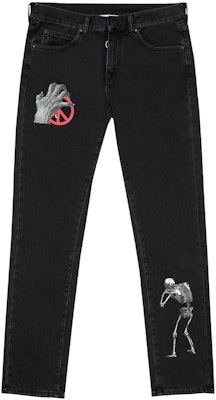 Off-White Undercover Slim 5 Pocket Denim Pants Black/Multicolor Buy Off-White Undercover Slim 5 Pocket Denim Pants Black/Multicolor