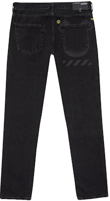 Off-White Undercover Slim 5 Pocket Denim Pants Black/Multicolor Order Off-White Undercover Slim 5 Pocket Denim Pants Black/Multicolor