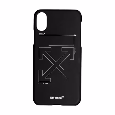 Off-White Unfinished Arrows iPhone XR Case Black/White