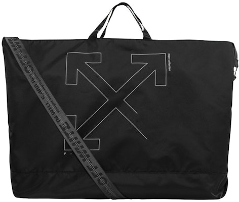 OFF-WHITE 未完成箭頭黑色托特包 Buy OFF-WHITE 未完成箭頭黑色托特包