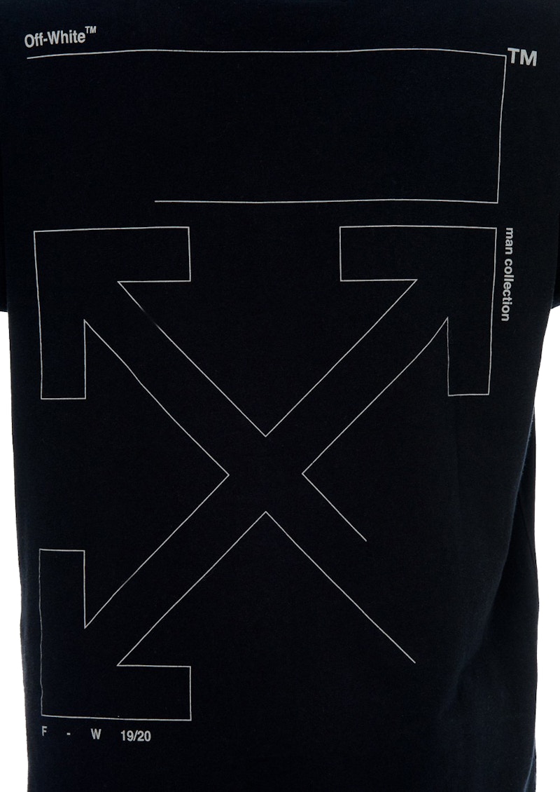 Off-White Unfinished T-Shirt Black/SIlver 圖 2