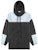 Off-White Unfinished Windbreaker Jacket Black/Grey