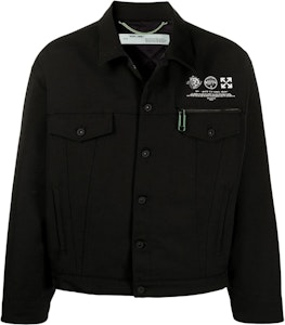 Off-White万能キーデニムジャケット (黒/白)
Buy Off-White万能キーデニムジャケット (黒/白)