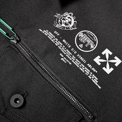 Off-White Universal Key Denim Jacket Black/White Order Off-White Universal Key Denim Jacket Black/White
