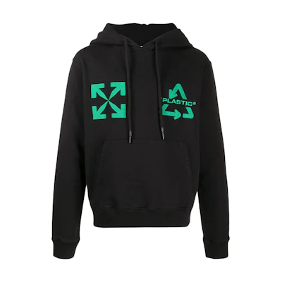 Off-White Universal Key Hoodie Black/Mint Green
