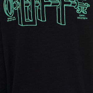 黑色/薄荷綠 Off-White 萬用鑰匙連帽衫 Lookbook 黑色/薄荷綠 Off-White 萬用鑰匙連帽衫