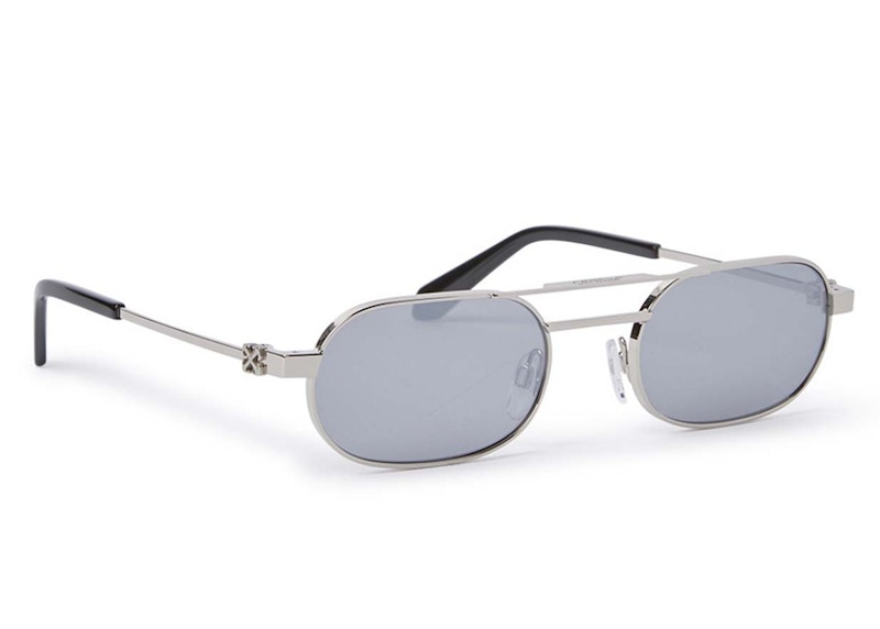 OFF-WHITE Vaiden Sunglasses Silver (OERI123S24MET0017272)