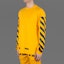 Details for OFF-WHITE Virgil Abloh 13条纹长袖T恤 黄色 男女同款 AU2001-03-04