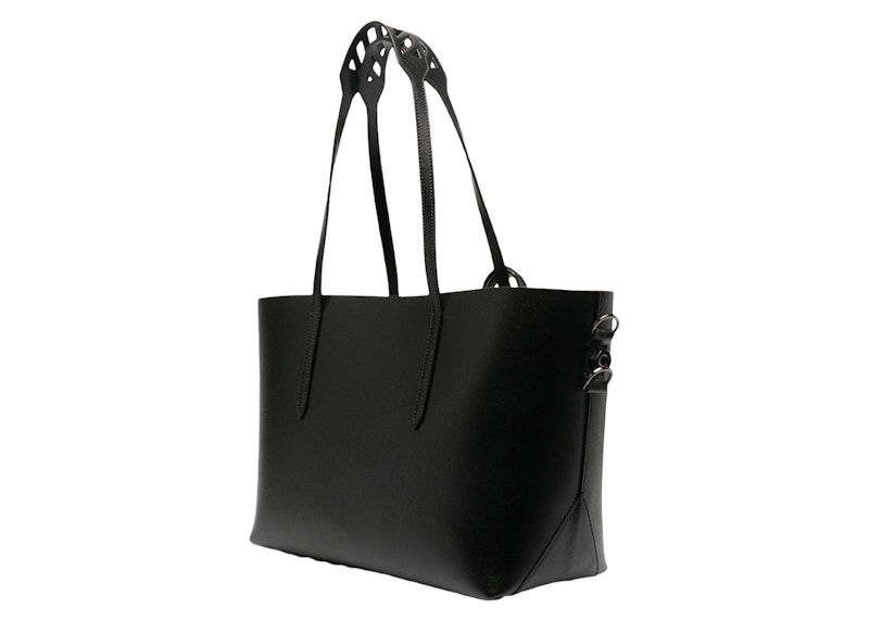 Lookbook Tas Bahu OFF-WHITE Virgil Abloh Black Garis Diagonal Binder