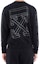 Purchase OFF-WHITE Virgil Abloh 图案棉质圆领卫衣 黑色 男款 OMBA025E181920021001